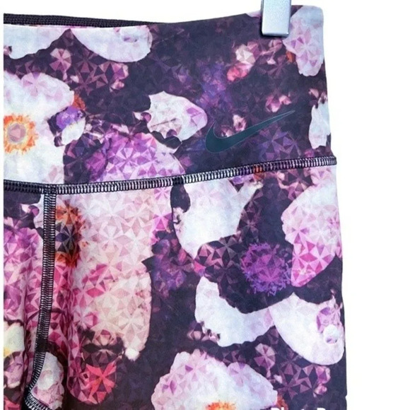 Nike Women’s Power Legend Printed Mesh-Inset Leggings Size S EUC Hidden Pocket - Picture 3 of 10
